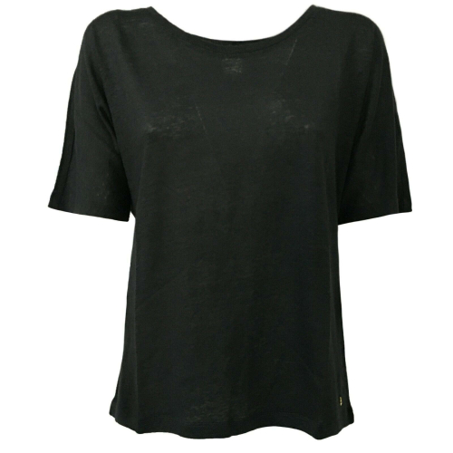 DES PETITS HAUTS women's t-shirt 100% linen mod HALIMATOU