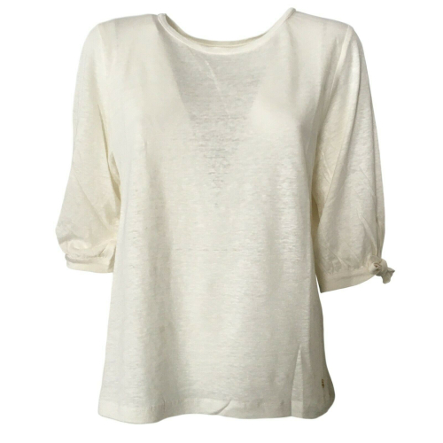 DES PETITS HAUTS women's t-shirt 3/4 sleeves mod HALIFA 100% linen