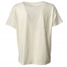 DES PETITS HAUTS women's t-shirt ecru 100% cotton mod HECTOR