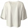 HUMILITY T-shirt donna over cotone mezza manica mod HB1126 MADE IN ITALY