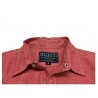 MANIFATTURA CECCARELLI shirt man chambray blue mod 703 QA 45% cotton 55% linen