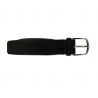 MANIERI man belt nubuck height 3.5 cm 100% leather MADE IN ITALY