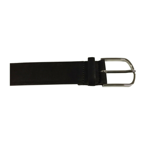 MANIERI man belt nubuck height 3.5 cm 100% leather MADE IN ITALY