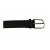 MANIERI man belt nubuck height 3.5 cm 100% leather MADE IN ITALY