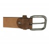 VERNIZZI man belt suede zamak buckle mod 35B396-3 FEDRO 43 alt 3 cm MADE IN ITALY