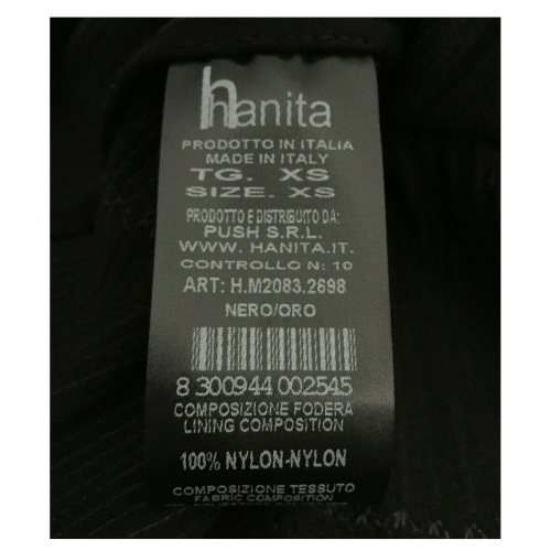 HANITA woman sleeveless top with ruffle on the lap mod H.M2100.2737 MADE IN ITALY