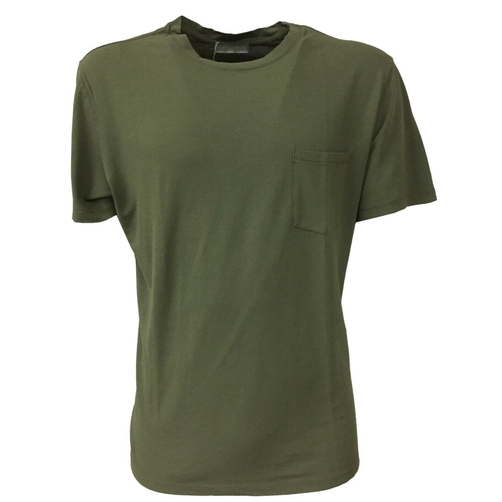 GIRELLI BRUNI t-shirt uomo mezza manica kaki con taschino R 705 CT ARTIC 70/2oz GIRELLI BRUNI t-shirt uomo mezza manica kaki con taschino R 705 CT ARTIC 70/2oz