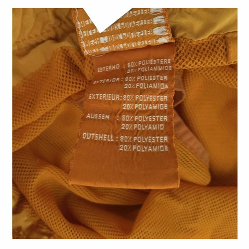 ASPESI costume uomo mare colore giallo modello FLYING DUTCHMAN AH01 F973, 80% poliestere 20% poliammide