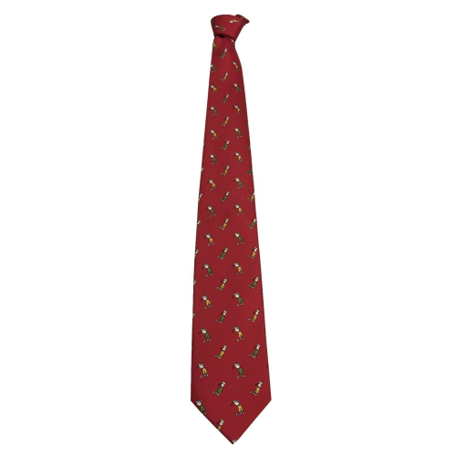 DRAKE'S LONDON men's tie lined 8 cm patterned Golf 100% Silk