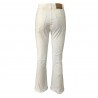 SEMICOUTURE jeans donna bianco vita alta mod SO/Y/Y/Y0SY10  MADE IN ITALY