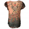 ETiCi Woman blouse silk sleeveless art C1 / 1550/07 100% silk MADE IN ITALY