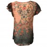ETiCi Blusa donna seta senza manica art C1/1550/07 100% seta MADE IN ITALY