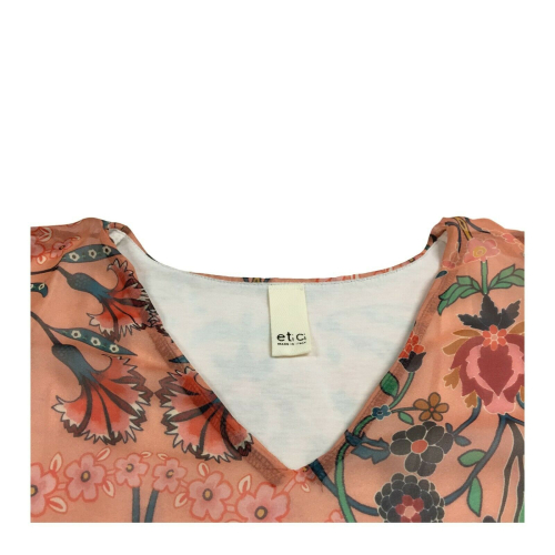ETiCi Blusa donna seta senza manica art C1/1550/07 100% seta MADE IN ITALY