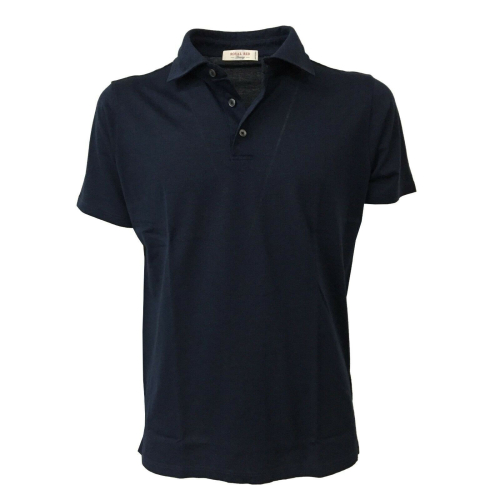 FERRANTE men's polo shirt 58% cotton 42% silk model 38601 MADE IN ITALY