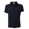 FERRANTE men's polo shirt 58% cotton 42% silk model 38601 MADE IN ITALY