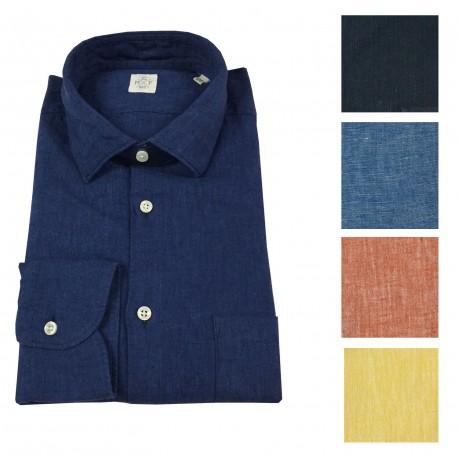 MGF 965 camicia uomo manica lunga con taschino mod 10.TG.L  901301