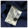 FERRANTE polo uomo mezza manica colore denim art 32609 100% cotone MADE IN ITALY