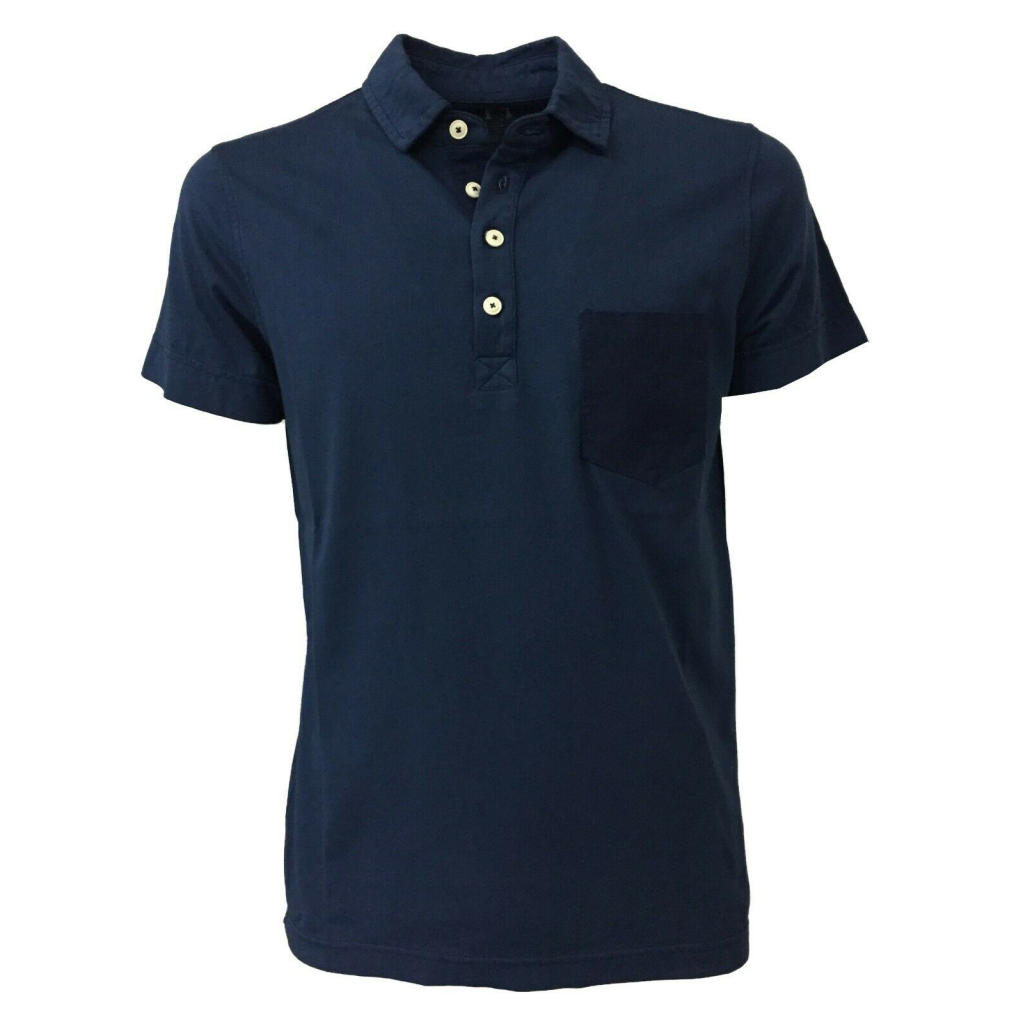 MOLO ELEVEN men's half sleeve polo shirt with pocket in fabric mod TAKUMA T0002 PPT MADE IN ITALY