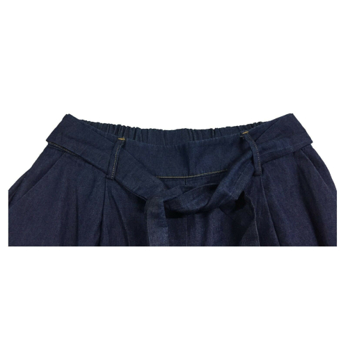 HUMILITY 1949 pantalone donna largo jeans leggero mod HB1090 MADE IN ITALY