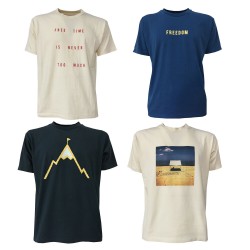 BottegaChilometriZero  man t-shirt half sleeve round neck mod DU20034 MADE IN ITALY