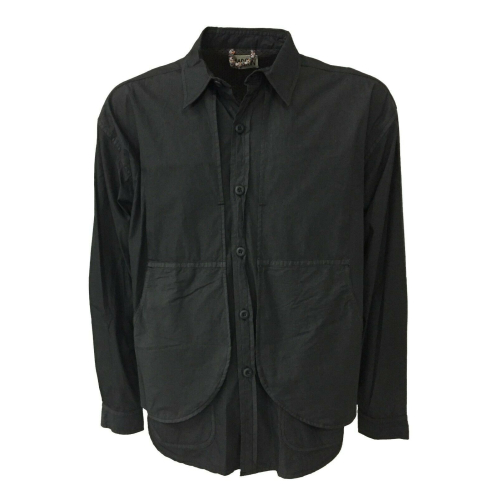 BottegaChilometriZero black jacket / shirt mod DU20021 SULLY MADE IN ITALY