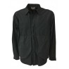 BottegaChilometriZero giacca/camicia nero mod DU20021 SULLY  MADE IN ITALY