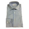 BRANCACCIO camicia uomo righe bianco/celeste SG00B0 SLIM GIO’ PT KS81601