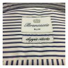 BRANCACCIO camicia uomo righe bianco/blu SG00B0 SLIM GIO’ KS81303