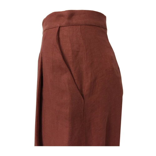 LA FEE MARABOUTEE woman skirt bois de rose mod FC3357 MADE IN ITALY
