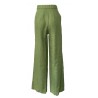 LA FEE MARABOUTEE pantalone donna lino fondo cm 27 mod FC3359 MADE IN ITALY