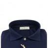 DELLA CIANA polo uomo mezza manica blu modello 71/43201 100% cotone