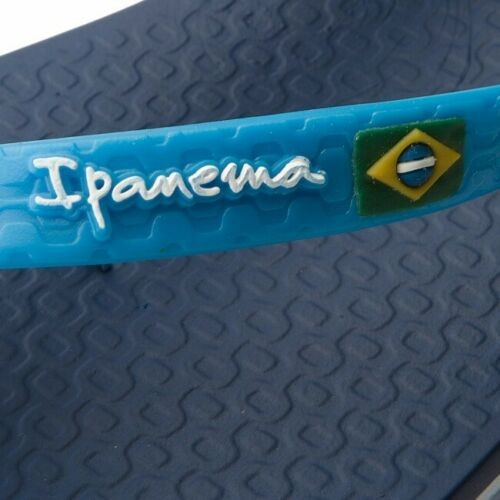 IPANEMA Men's flip flops Classic Brasil II AD 80415 MADE IN BRAZIL Blue/light Blue