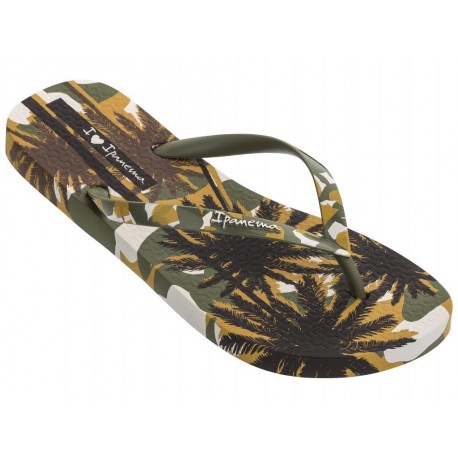 IPANEMA Infradito I love Sun Fem 26427 Green/Brown 25029 MADE IN BRAZIL