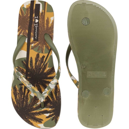 IPANEMA Flip flops I love Sun Fem 26427 Green / Brown 25029 MADE IN BRAZIL