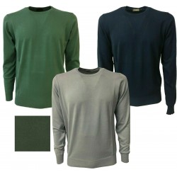 FERRANTE men's sweater 100% cotton art 23101 MADE IN ITALY