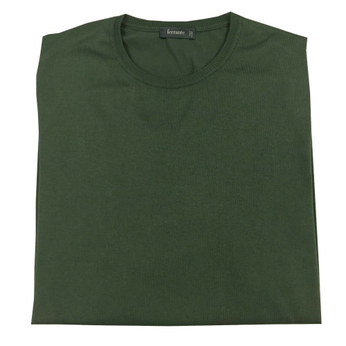 FERRANTE men's sweater 100% cotton art 23101 MADE IN ITALY
