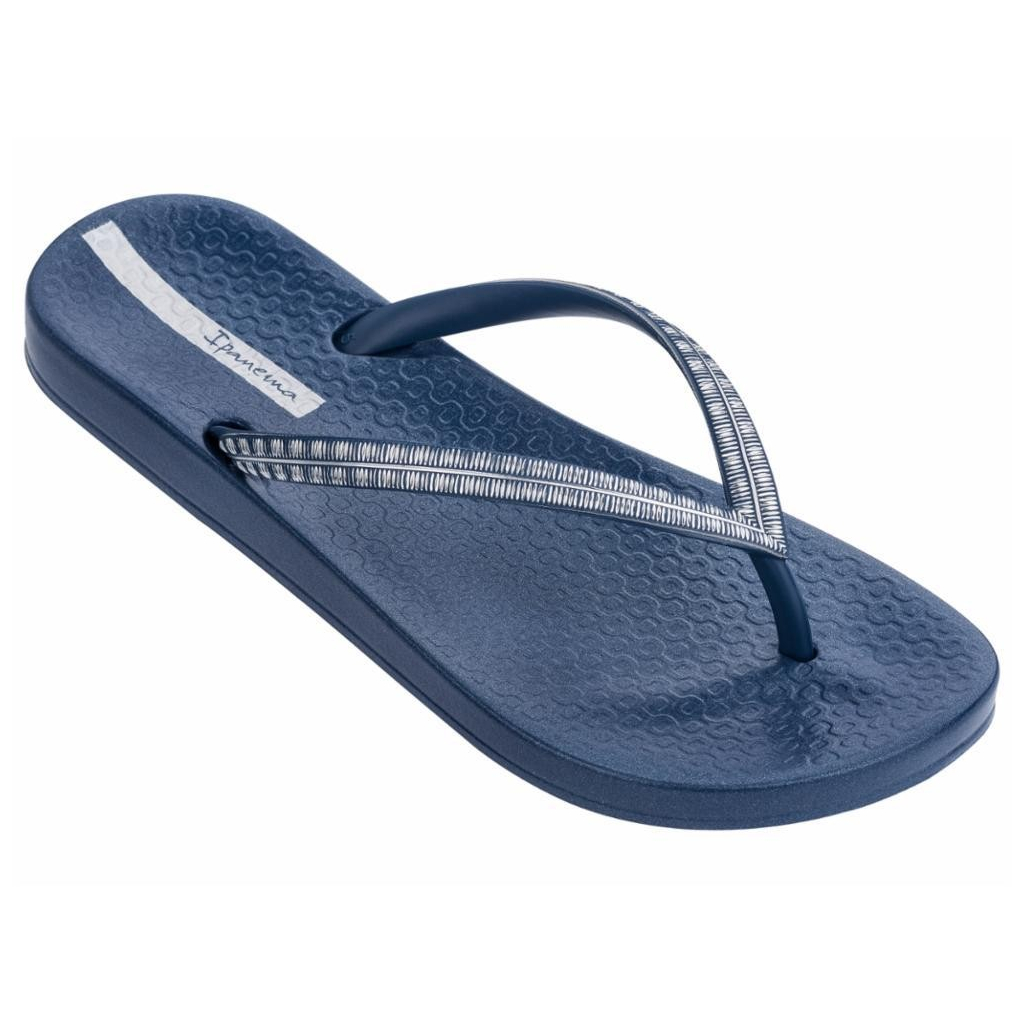 IPANEMA Flip flops Mesh IV Fem 21233 Blue / Silver MADE IN BRAZIL