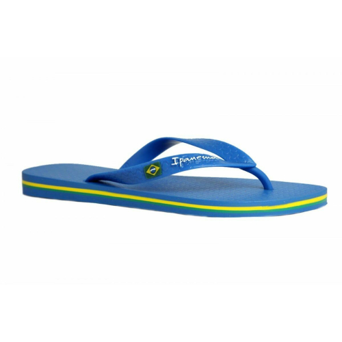 IPANEMA Men's flip flops Classic Brasil II AD 80415 MADE IN BRAZIL 20729 Blue/Blue