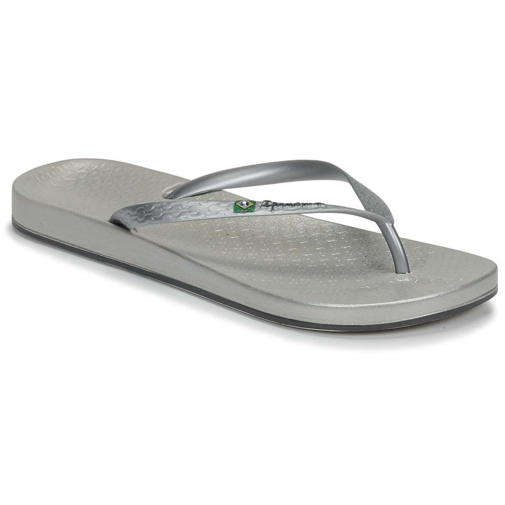 IPANEMA Flip Flops Woman Anatomic Brilliant III Fem 80403 Silver / Silver 24971 MADE IN BRAZIL