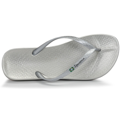 IPANEMA Flip Flops Woman Anatomic Brilliant III Fem 80403 Silver / Silver 24971 MADE IN BRAZIL