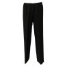 ASPESI pantalone nero donna 100% lino MADE IN ITALY