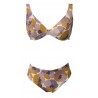 JUSTMINE woman double-face bikini with underwire cup C art B2702C740 POPPY SHINE MADE IN ITALY