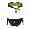 JUSTMINE Woman bikini with double face lined band art B2770737 AGE OF SOUL MADE IN ITALY