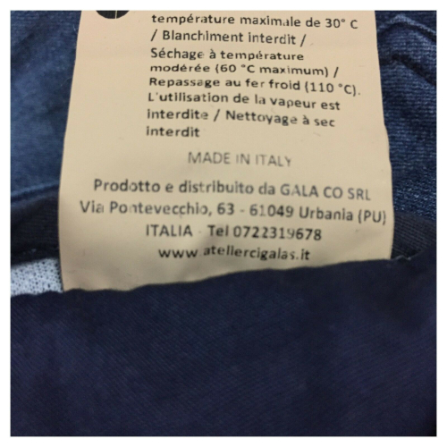 ATELIER CIGALA'S jeans donna denim scuro leggero mod 17-113 4Y TDSSB09 SKiNNY