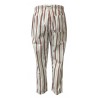 BottegaChilometriZero fantasy man trousers with elastic and lace mod DU20038 MADE IN ITALY