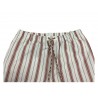 BottegaChilometriZero pantalone uomo fantasia con elastico e laccio mod DU20038 MADE IN ITALY