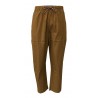 BottegaChilometriZero pantalone uomo fantasia con elastico e laccio mod DU20039 MADE IN ITALY