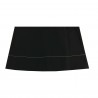 ETiCi pantalone largo cotone leggero nero impunture bianco P2/2422 MADE IN ITALY