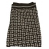 ELENA MIRÒ pantalone donna jersey fantasia moro/panna mod P948T083Q3
