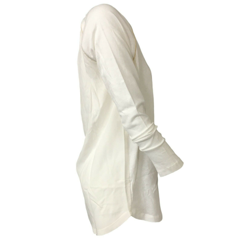 DES PETITS HAUTS Woman sweater with silk inserts mod TOMAS 85% cotton 15% linen